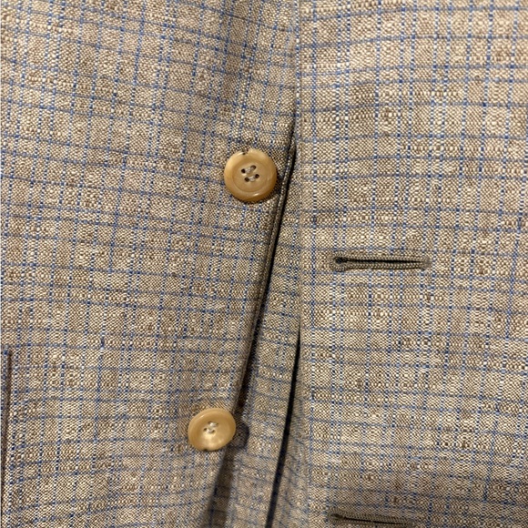 Canlali Men's Tan Blazer - Picture 2 of 4